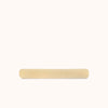 Long bolster pillow in a beige / yellow color against a white background