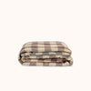 Mina Bed Cover - Brown / Flax