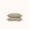 Striped Pillowcase Set - Verde/Rose, Standard